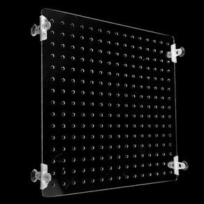 폭 45cm용 아크릴 어항 칸막이 5mm + 부착고무 4p, 43 x 43 cm, 1개