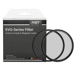 에이치앤와이 HD Evo 마그네틱 CPL 필터 세트 72mm