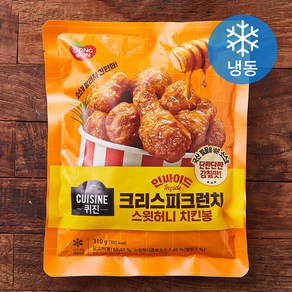 퀴진 인싸이드 스윗허니 치킨봉 (냉동), 310g, 1개