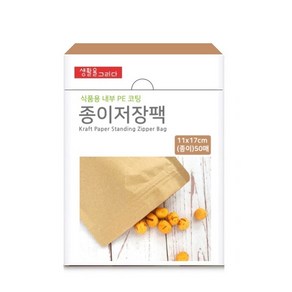 생활을그리다 스탠딩 종이 저장팩 미니 250ml 50p, 1개