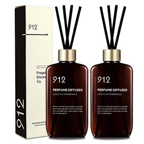 912 퍼퓸 디퓨저 블랙베리 2p + 리드스틱 8p, 베리향, 250ml, 1세트