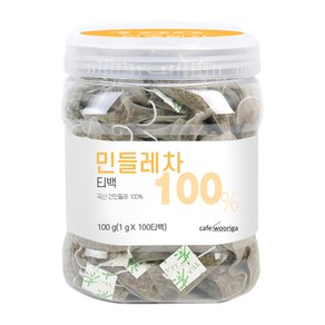 우리가스토리 국산 민들레차 티백 100p, 1g, 100개입, 1개