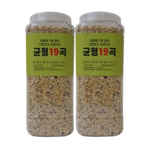 대한농산 통에담은 균형19곡, 2kg, 2개