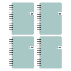 톡톡팬시 CMYK 컬러 스프링 노트
