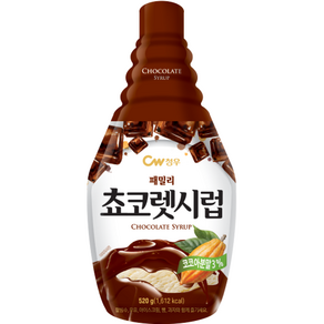 청우식품 패밀리 쵸코렛시럽, 520g, 1개