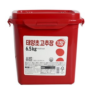 식자재왕 태양초 고추장, 1개, 6.5kg