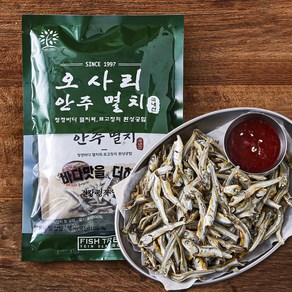 피쉬트리 오사리 안주멸치 건멸치 40g x 2개입 + 소스 40g 세트