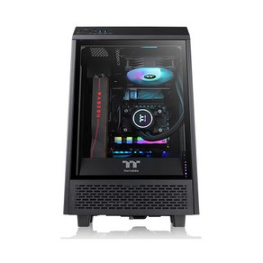 써멀테이크 Towe 100 미니 ITX 미들타워 블랙 The Towe 100 Black