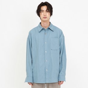 SYNC 남성용 LOOSE FIT UNBALANCE SHIRT