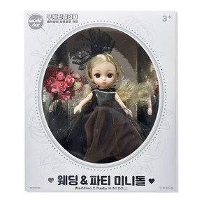 아이프렌즈 미니 파티돌 03, 16cm, 블랙(드레스), 1개