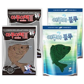 경원산업 베스트 커플 떡밥 세트 아쿠아택3 2p + 블루 2p