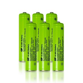 모토로라 무선 전화기 배터리 750mAh GP75AAAHCR 6p