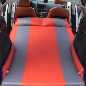 카템 베이직 차박 자충매트 CT223 PVC, SUV / RV, 레드 + 그레이