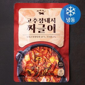 쿠캣 비벼먹는 고추장돼지 짜글이 (냉동), 400g, 1팩