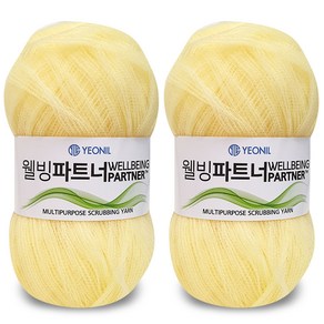 니뜨 웰빙파트너 수세미실 60g x 2p