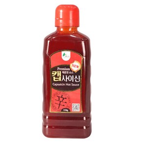 이슬나라 뉴캡사이신매운맛소스 550g