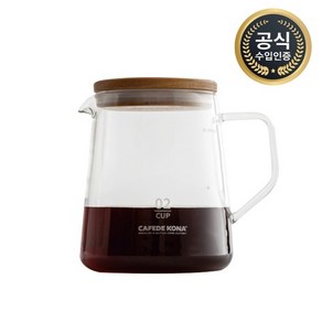 카페드코나 월넛 커피서버 360ML 600ML 2종, 360ml/ CK5400, 1개