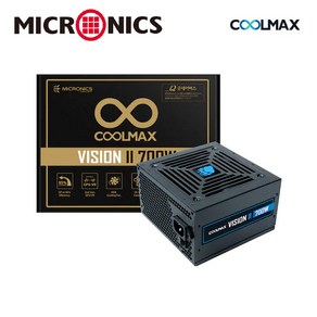 COOLMAX VISION II 700W 파워서플라이, 1개