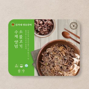 불고기 양념 소불고기 밀키트, 12개, 400g