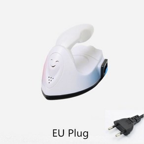 핸디 핸디형 핸드 미니 소형 전기 다리미 휴대용 여행용 출장용 사무실 가정용 자취, 07 EU Plug White, 7) White EU Plug