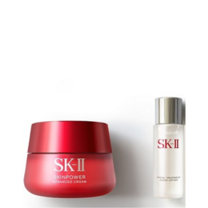 [백화점정품] sk2 탄력크림80ml+ sk2 클리어로션30ml /sk2 선물포장 +쇼핑백동봉, 1세트