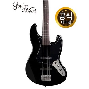 고퍼우드 Gophewood BLACK400B 베이스기타, 1개