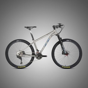 자전거 접이식 MTB 산악 자전거 29 인치 디스크 브레이크 29 인치 MTB 자전거 M8100-24S 고강도 티타늄 합, 티타늄 색상, 29 15(165-180cm)