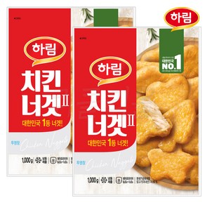 하림 치킨너겟(2), 2개, 1kg