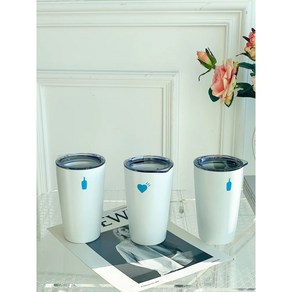 bluebottle블루보틀 텀블러 커피잔 12oz, 화이트, 1개, 354ml