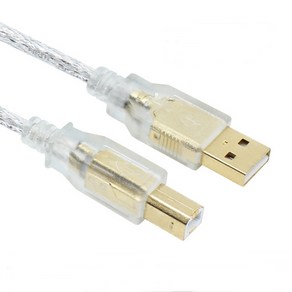 (NEXI) USB2.0 AB케이블 프린터케이블 노이즈코어 1M~4.5M, 3m, 1개