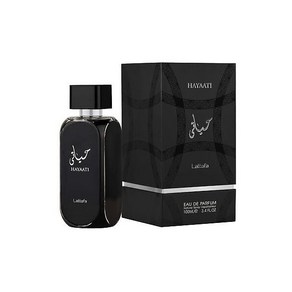 라파타 Lattafa Pefumes Hayaati Eau de Pafum Spay fo Men 3.4 Ounce, 100ml, 1개