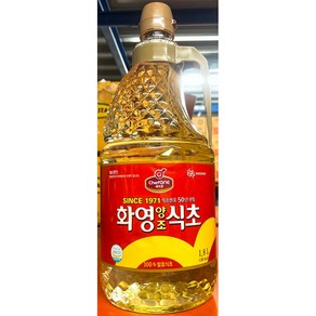 쉐프원 화영 양조 식초 1.8L 업소 식당용 업소용