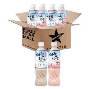 푸드스타 아침햇살 오리지널 + 고구마 500ml 각 6입, 12개