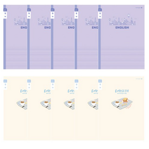 모닝글로리 초등 영어노트 좁은칸 B