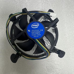 E97378-001 CPU 아키텍처 냉각 핀 선풍기 775 12V 0.60A, 01 fan, 1개