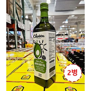 초슨후즈 아보카도 오일, 1L, 2개