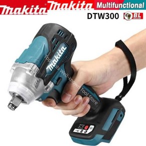 Makita 18V DTW300 코드리스 렌치 무선 전기 스크루드라이버입니다 충격 드릴 전원 도구 1/2 Codless scewdive 다기능 electo tools en, 1개, 01 only Tool_03 UK