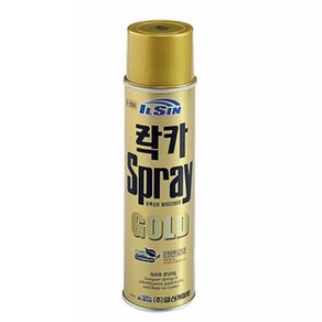 일신 락카 스프레이 금색 420ml he*49784am