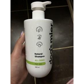 독스미어 멀티케어 내추럴 반려동물 샴푸 500ml 추천, 1개