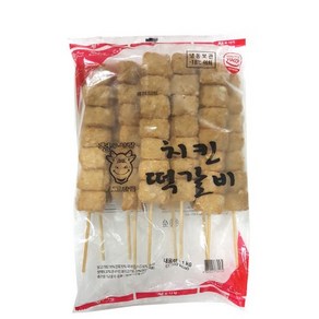 청우 치킨떡갈비 10꼬지 1kg, 1개