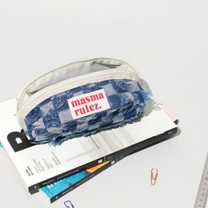 180도 Hapoom cosmetic pouch Rough Denim, 색상