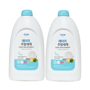 애터미 주방세제(1kg) 2개 + 애터미 치약 50g 1개 선물