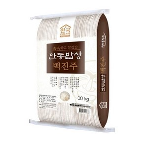 24년 햅쌀 안동밥상 백진주 현미10kg 한국라이스텍, 1개