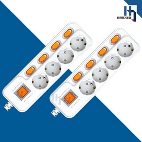 국산 접지 개별 멀티코드 멀티탭 멀티콘센트 4구 1.5M, 선택02 접지 개별 멀티 3구, 3m, 1개