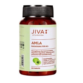 Jiva Amla Tablet  Suppots Immunity Digestion Hai & Skin Health 120 tablets, 1개, 120정