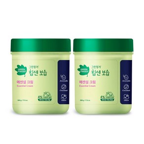 그린핑거 힘센보습 에센셜 크림, 500g, 2개