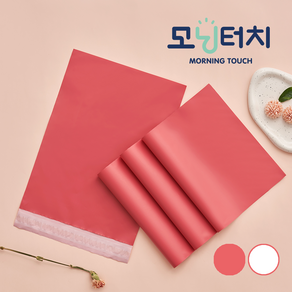 모닝터치 HDPE 택배봉투 리빙코랄, 1개