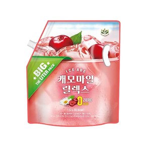 발란스그로우 캐모마일 릴렉스 1.5L 2개 제로칼로리 대용량 1.5L, 1.5L × 2개