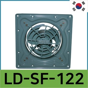 LD 바람돌이 고풍압 유압식 환풍기 LD-SF122 날개 30cm 강력 배출, 1개, 타공사이즈(350mmX350mm)