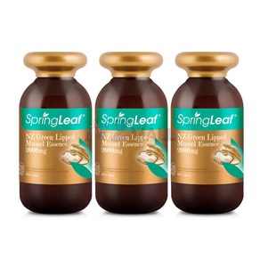 스프링리프 뉴질랜드 초록입홍합 2000mg 200캡슐 3팩 SpringLeaf Green Lipped Mussel Essence 2000mg